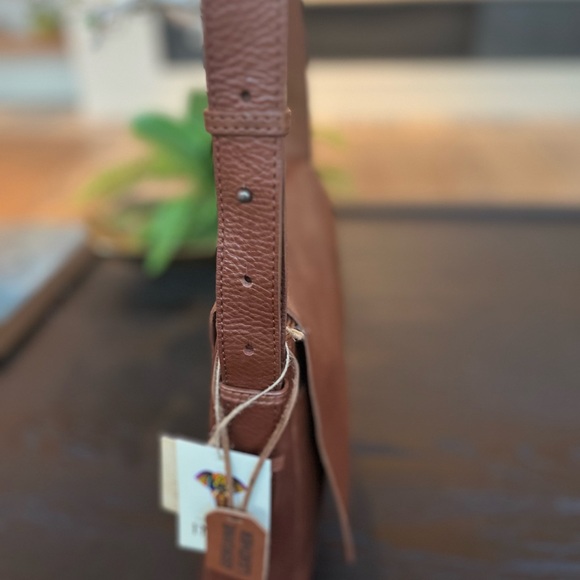 Brown Leather Satchel - Picture 6 of 7